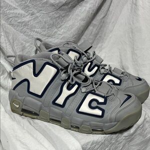 Nike Gray and Blue Sneakers